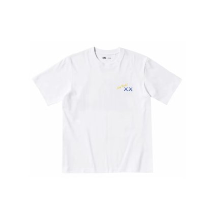 KAWS x Uniqlo Warhol UT Graphic 471321 T shirt White 1