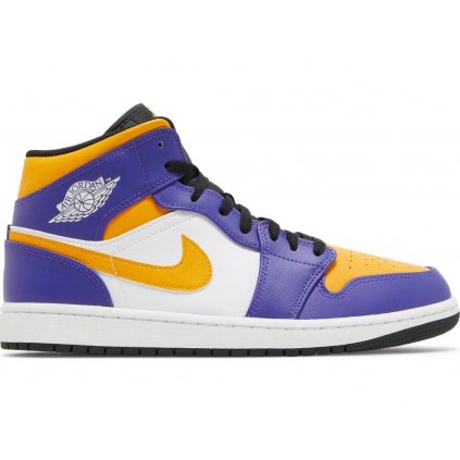 Jordan 1 Mid Lakers