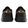 Jordan 1 Low Method of Make Black Metallic Gold (W) 4
