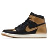 Jordan 1 Retro High OG Black Metallic Gold 3