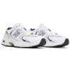 New Balance 530 White Silver Navy 2