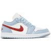 Jordan 1 Low Blue Whisper Dune Red (W) 1