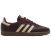 adidas Samba OG Maroon Crystal Sand (Women's) 1
