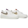 Nike Air Force 1 LV8 Double Swoosh Silver Gold (GS) 2
