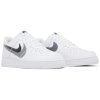 Nike Air Force 1 Low '07 Spray Paint Swoosh White Black Grey 2