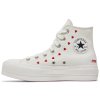 Converse Chuck Taylor All Star Lift Hi White Red (W) 3