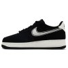 Nike Air Force 1 Low '07 LV8 Black Sail Embroidered Swoosh 3