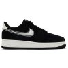 Nike Air Force 1 Low '07 LV8 Black Sail Embroidered Swoosh 1