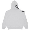 Supreme Shoulder Script Hooded Sweatshirt Heather Grey 3