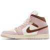 Jordan 1 Mid Pink Oxford Brown (Women's) 3