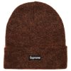 Supreme Mohair Beanie (FW24) Dark Brown 1
