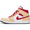 Jordan 1 Mid Light Curry Cardinal 3