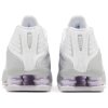 Nike Shox R4 White Metallic Platinum Barely Grape (W) 4