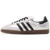 adidas Samba OG Silver Metallic Black Gum (W) 2