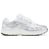 Nike P 6000 White Blue Tint Sail Metallic Silver (Women's) 1