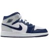 Jordan 1 Mid Smoke Grey Obsidian (GS) 1