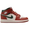 Jordan 1 Mid Redstone Midnight Green (GS)