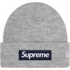 Supreme New Era Box Logo Beanie (FW25) Heather Grey 1
