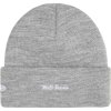 Supreme New Era Box Logo Beanie (FW25) Heather Grey 2
