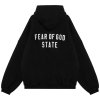 Fear of God Essentials Heavy Fleece Fullzip Hoodie Black 2