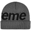 Supreme Studded Knockout Big Logo Beanie Black 2