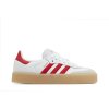 adidas Sambae White Better Scarlet Gum (W) 1