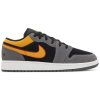 Jordan 1 Low SE Light Graphite Vivid Orange (GS) 1