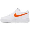 Nike Air Force 1 Low '07 Spray Paint Swoosh White Safety Orange 3