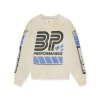 Broken Planet Performance Bone White Crewneck 1