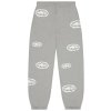 Corteiz x Denim Tears Island Wreath Sweatpant Heather Grey 1