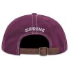 Supreme Distressed Script 6 Panel Red 2