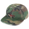 Supreme Distressed Script 6 Panel Woodland Camo