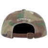 Supreme Distressed Script 6 Panel Woodland Camo 22