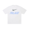 Palace x Nike Font Swoosh T shirt White 2