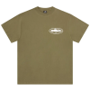 Corteiz Island Puff Print Tee Olive 1