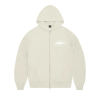 Corteiz Island Puff Print Zip Hoodie Off White 1