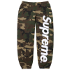Supreme Satin Applique Sweatpant (SS26) Woodland Camo 1