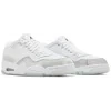 Jordan 4 RM White Metallic Silver (Women's) 2