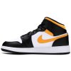 Jordan 1 Mid White Pollen Black (GS) 3