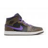 Jordan 1 Mid Purple Mocha 1