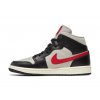 Jordan 1 Mid College Grey Red 3