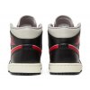 Jordan 1 Mid College Grey Red 4