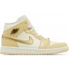 Jordan 1 Mid SE Pale Vanilla Metallic Gold (W) 1