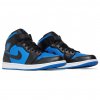 Jordan 1 Mid Black Royal Metallic 2