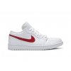 Jordan 1 Low White University Red (W) 1