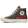 Converse Chuck Taylor All Star 70 Hi Comme des Garcons PLAY Multi Heart Green 2