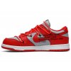 Nike Dunk Low Off White University Red 3
