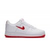 Nike Air Force 1 Low '07 Retro Color of the Month Jewel Swoosh University Red 1