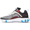 Nike React Element 87 Dark Grey Photo Blue 3