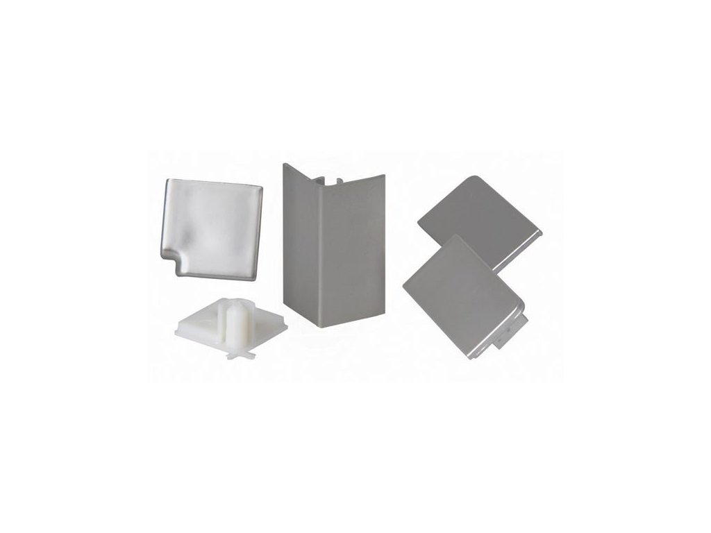 Elementy k lište L40/b/ set, roh vonkajší 90°